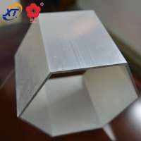 hexagon/octagon anodized aluminium extrusion tube & aluminum profile manufacturer cnc machining aluminum octagonal tubes