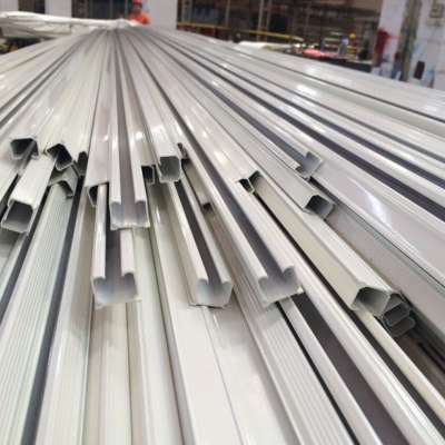 hollow aluminium profile sliding curtain rail track