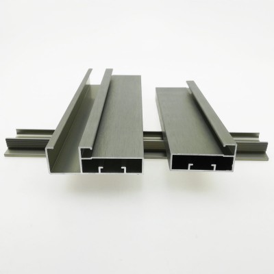 aluminium factory custom aluminum kitchen cabinet door  profiles for India market